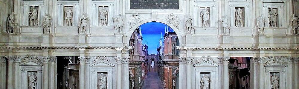 Olympic Theatre - detail, Palladio, Vicenza. Visit with Chauffeur service and local guide