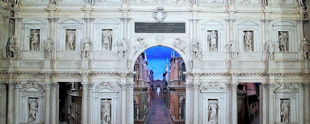 Olympic Theatre - detail, Vicenza Olympic Theatre - detail, Palladio, Vicenza.