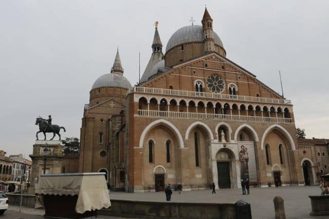 Padua saint Anthony's church, art city in the Veneto region, Italy